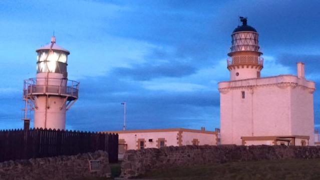 Outside view of The Museum of Scottish Lighthouses in Fraserburgh