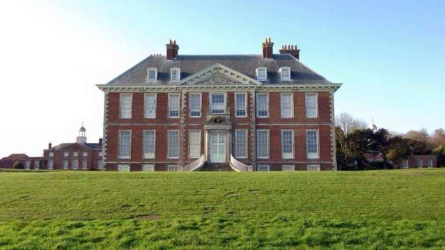 Outside view of Uppark House and Gardens in Petersfield