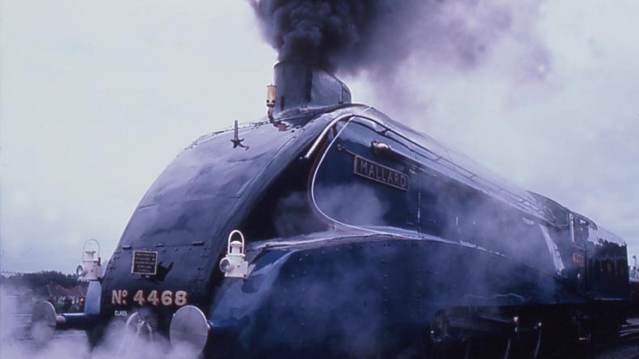 Mallard streamline at National Railway Museum in York