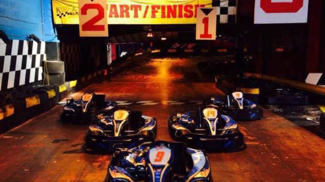 Go karts at Kylemore Karting in Dublin