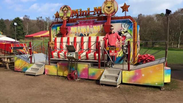 Mini Mi ride at Sherwood Forest Fun Park in Edwinstowe