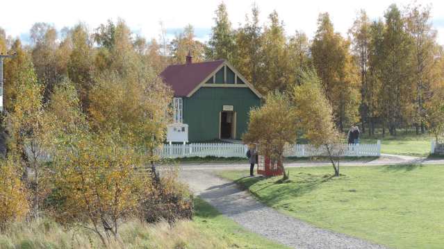 Old school house at the Highland Folk Museum in Newtonmore