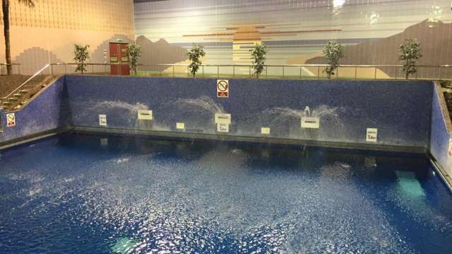 Swimming pool at Cascades in Gravesend