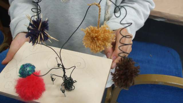 Finished craft at Irish Museum Of Modern Art in Dublin