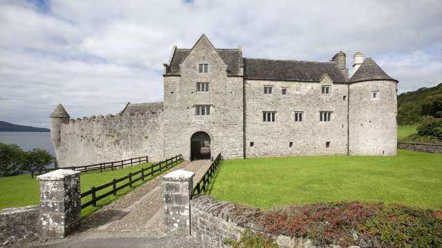 Outside view of Parkes Castle in Sligo