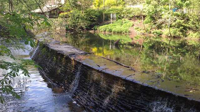 River at Oldbury Court Estate in Bristol