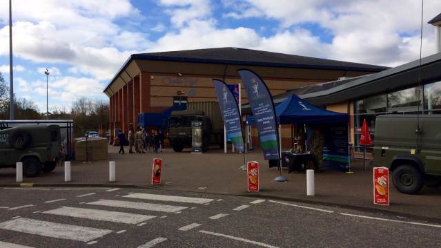 Outside view of Colchester Leisure World