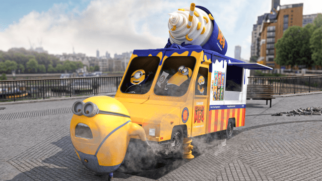 Mega Minions Despicable-y Delicious Slushie Van at Observation Point - Featured Image - 1
