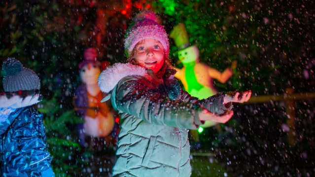 Child in Snow