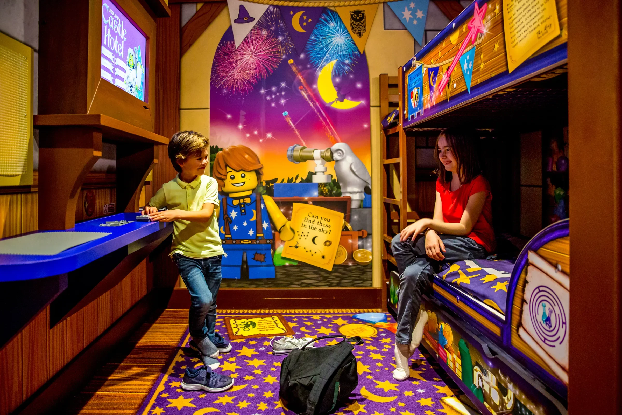 Knight & Wizard Themed Rooms